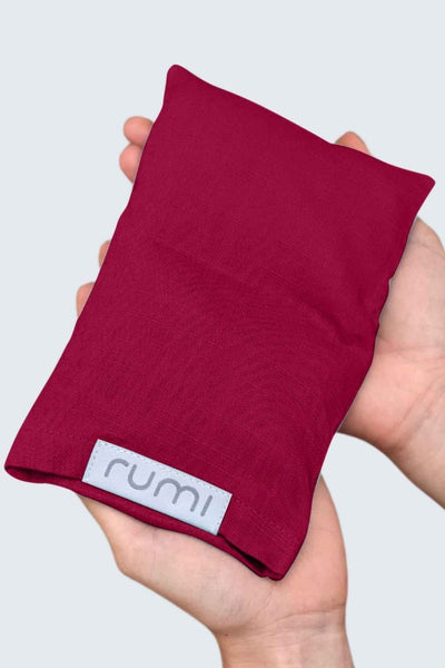 Rumi Earth - Rumi Eye Pillow Maroon - RU - TH - EP - MN - Wellness