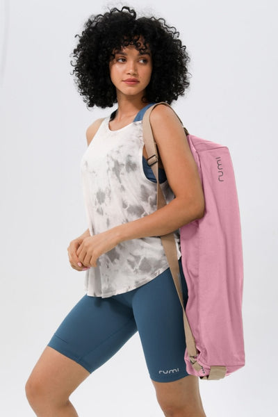 Rumi Earth - Yoga Mat Bag - Dusty Rose - RU - YBMC - 01 - DE - Yoga Mat Bag