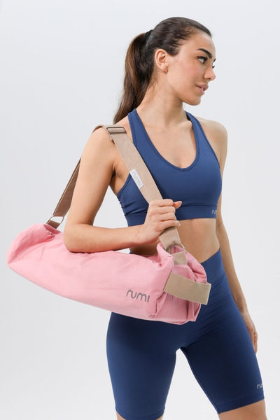 Rumi Earth - Yoga Mat Bag - Dusty Rose - RU - YBMC - 01 - DE - Yoga Mat Bag