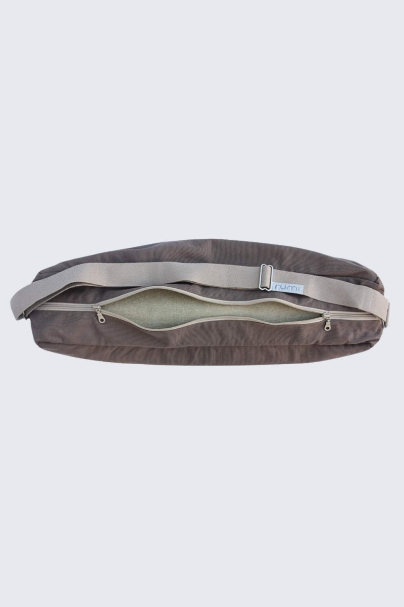 Rumi Earth - Yoga Mat Bag - Wood - RU - YBMC - 01 - BR - Yoga Mat Bag