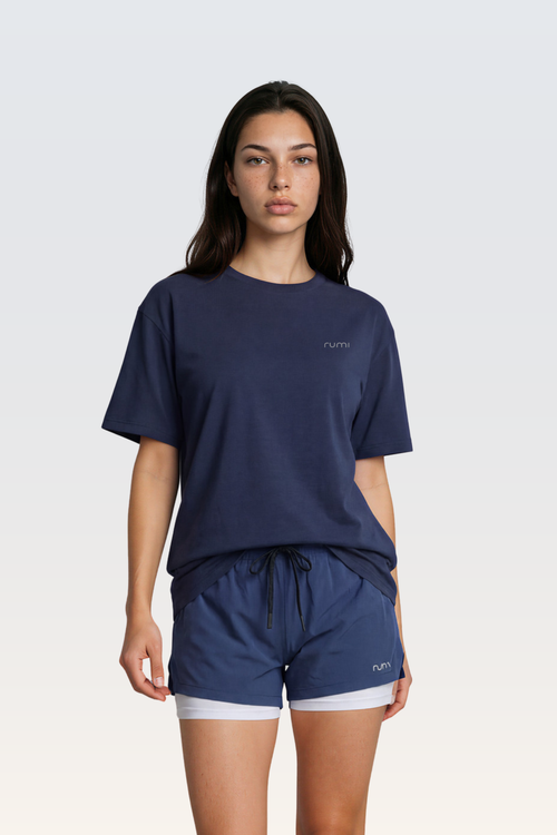 U Move Tee Oversize -  Midnight
